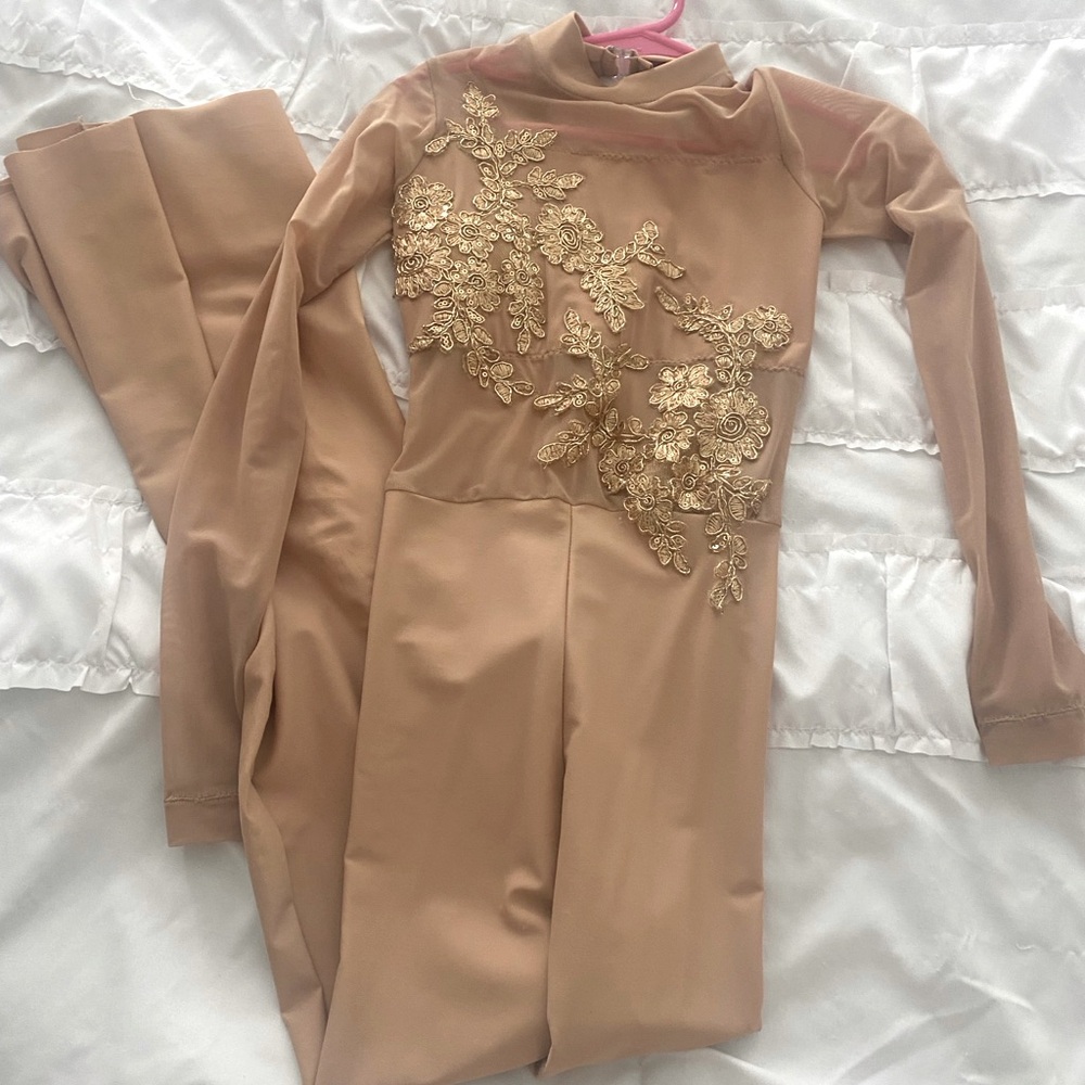 CUSTOM DANCE SOLO COSTUME SIZE 8